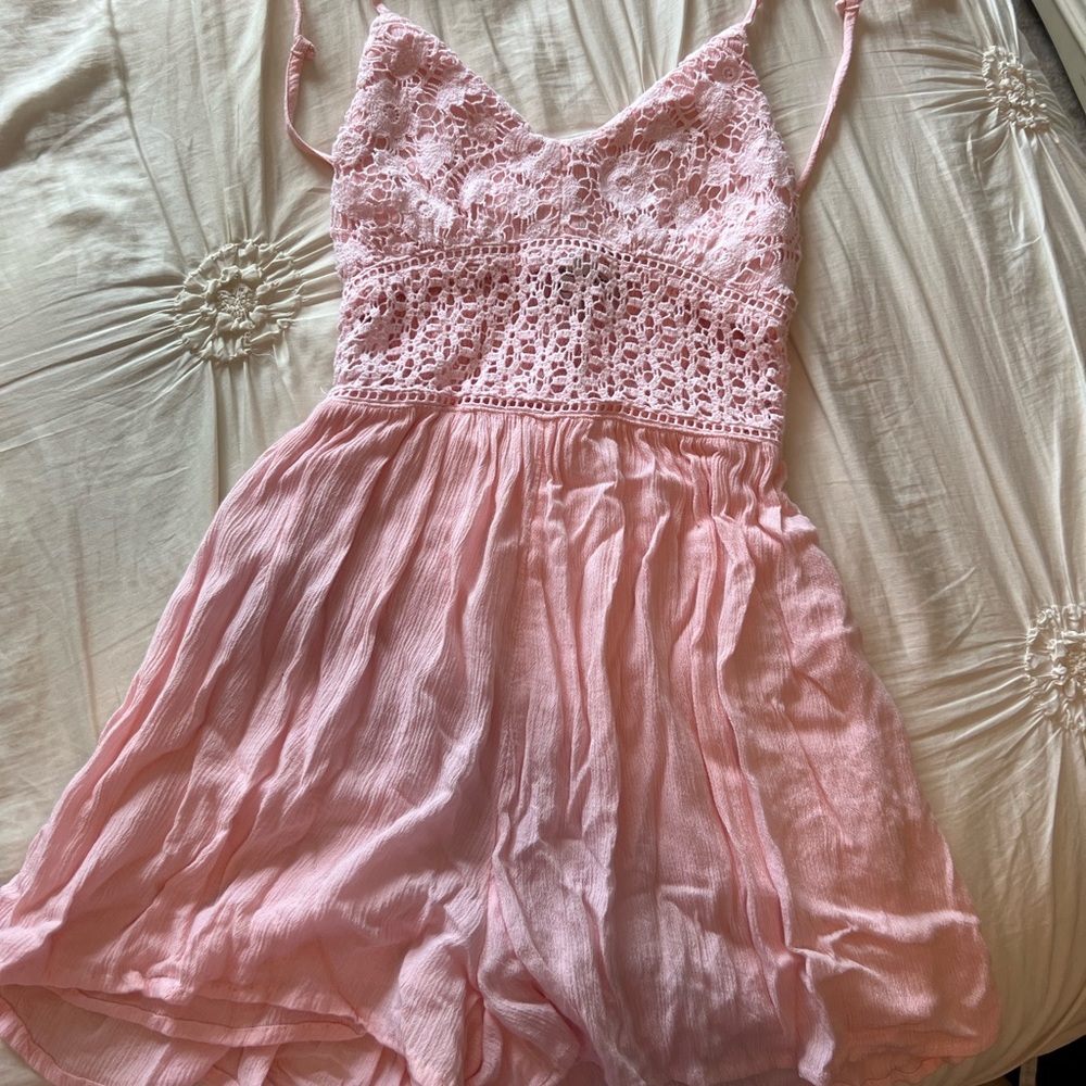 Pink Abercrombie Romper
